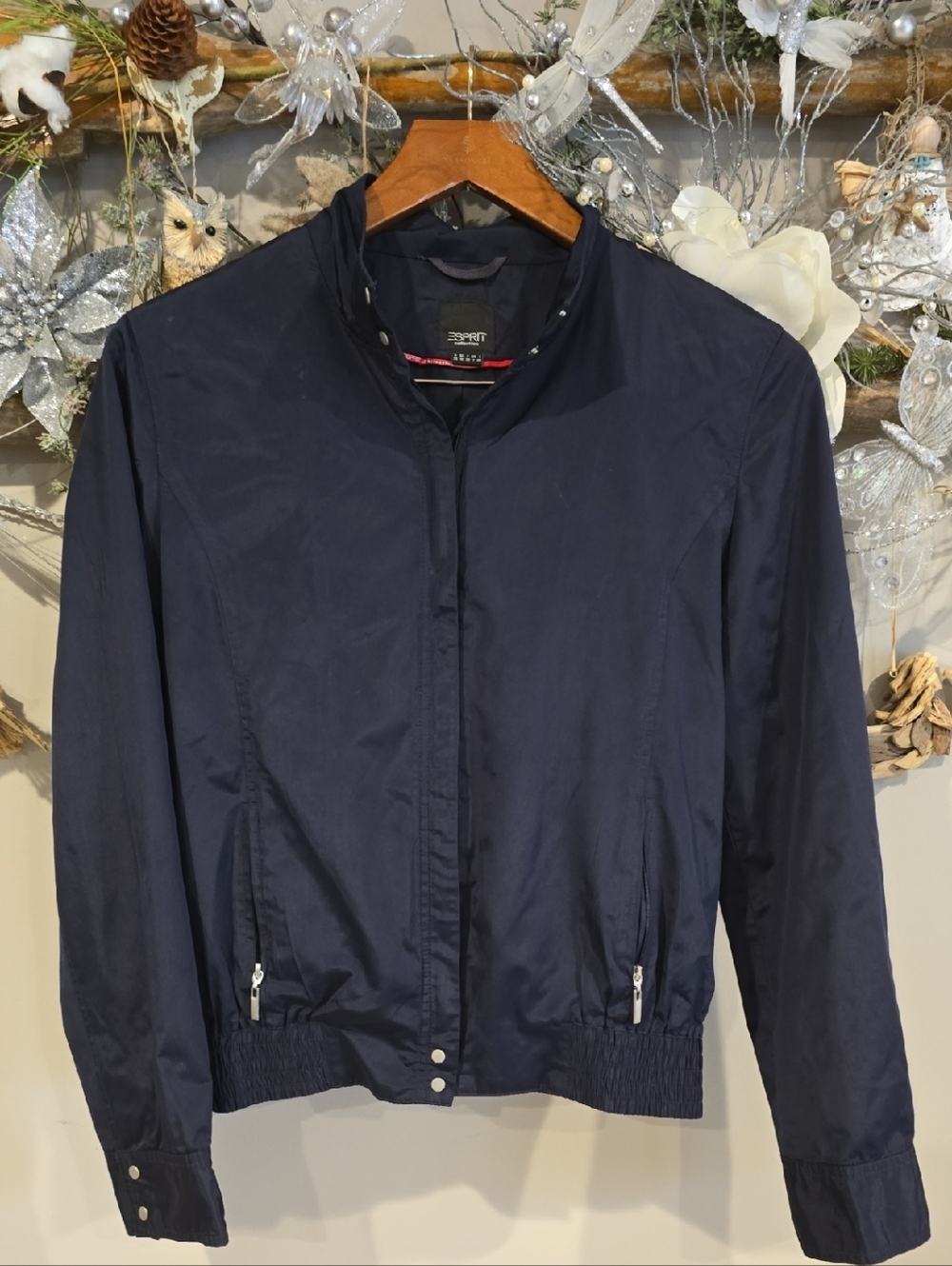 ESPRIT Collection Black Jacket with Silver Hardware